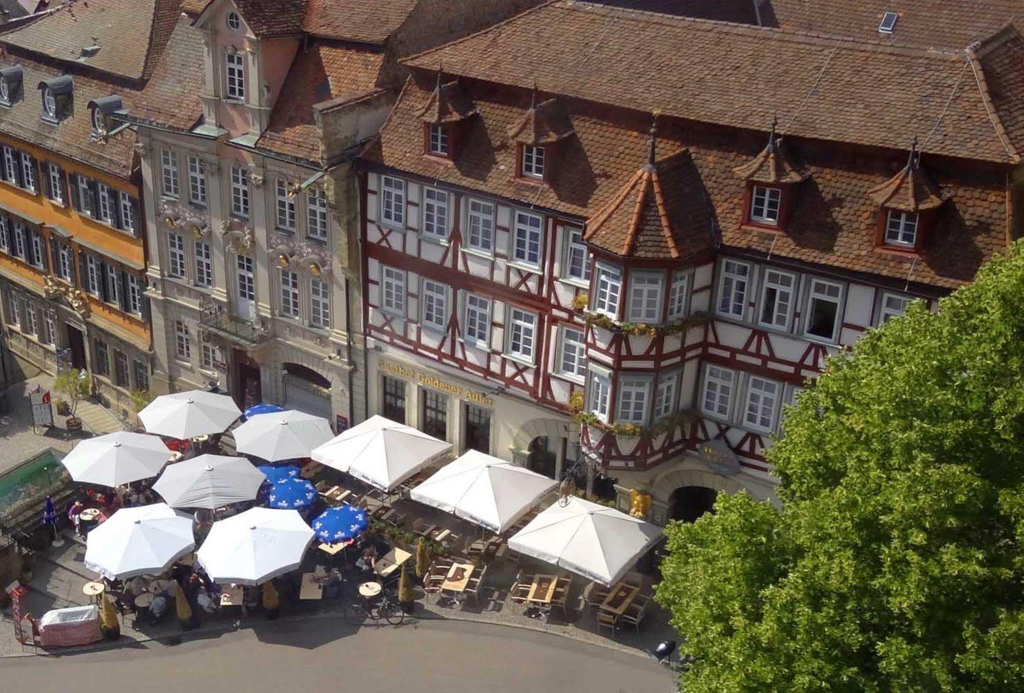 Stadt-Gut-Hotel Gasthof Goldener Adler Швебіш-Галль Екстер'єр фото