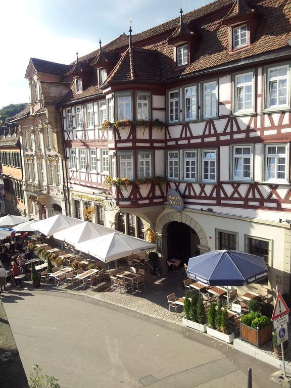 Stadt-Gut-Hotel Gasthof Goldener Adler Швебіш-Галль Екстер'єр фото